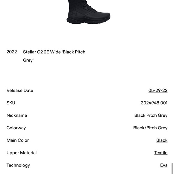 Under Armour Steller G2 2E Wide - Picture 2 of 6